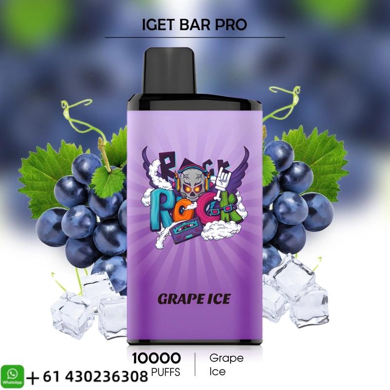IGET Bar Pro Grape Ice 10000 Puffs