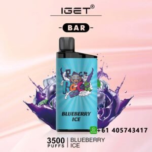 IGET BAR BLUEBERRY ICE 3500 Puffs