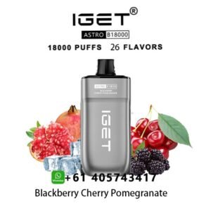 IGET Astro Blackberry Cherry Pomegranate
