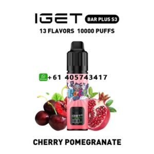 IGET Bar Plus S3 Kit CHERRY POMEGRANATE