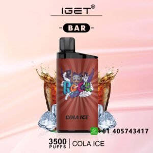 IGET BAR COLA ICE 3500 Puffs