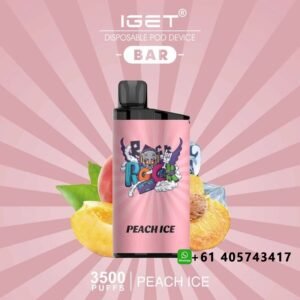 IGET BAR PEACH ICE 3500 Puffs