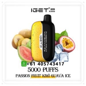 IGET MOON Passion Fruit Kiwi Guava Ice