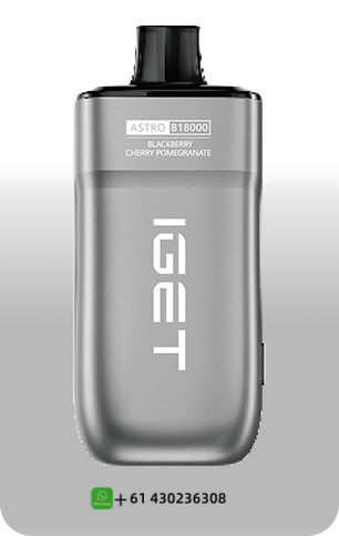 IGET Astro Blackberry Cherry Pomegranate 18000 puffs