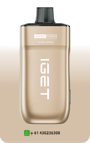 IGET Astro Plain Coffee 18000 puffs