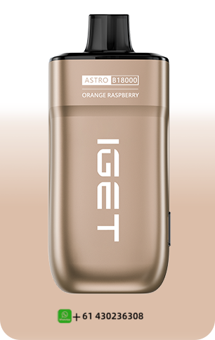 IGET Astro Orange Raspberry 18000 puffs