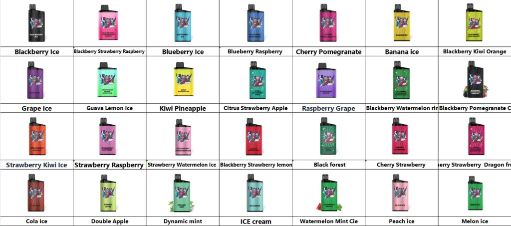 IGET BAR Flavours Introducton！