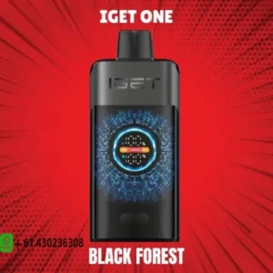 IGET One Black Forest 12000 puffs
