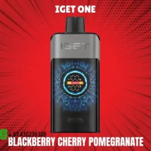 IGET One Blackberry Cherry Pomegranate 12000 puffs