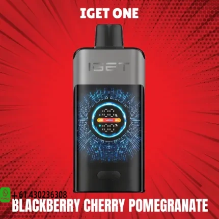IGET One Blackberry Cherry Pomegranate 12000 puffs
