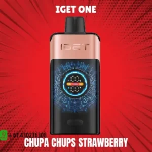 IGET One Chupa Chups Strawberry 12000 puffs