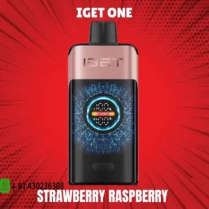 IGET One Strawberry Raspberry 12000 puffs