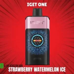 IGET One Strawberry Pomegranate Ice 12000 puffs