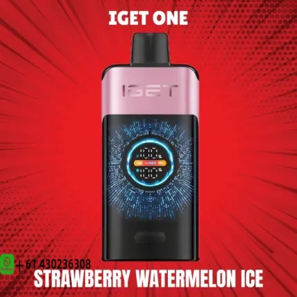 IGET One Strawberry Pomegranate Ice 12000 puffs